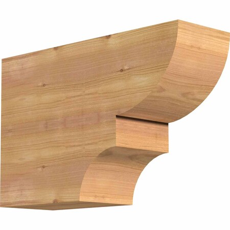 Ekena Millwork Ridgewood Smooth Rafter Tail, Western Red Cedar, 5 1/2"W x 12"H x 18"L RFT06X12X18RID00SWR